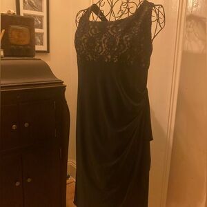 Elegant Black Lace dress